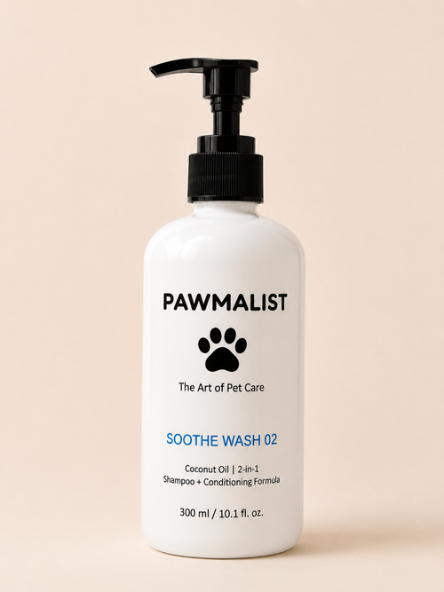 Pawmalist Soothe Wash 02 | Gentle 2-in-1 Dog Shampoo & Conditioner